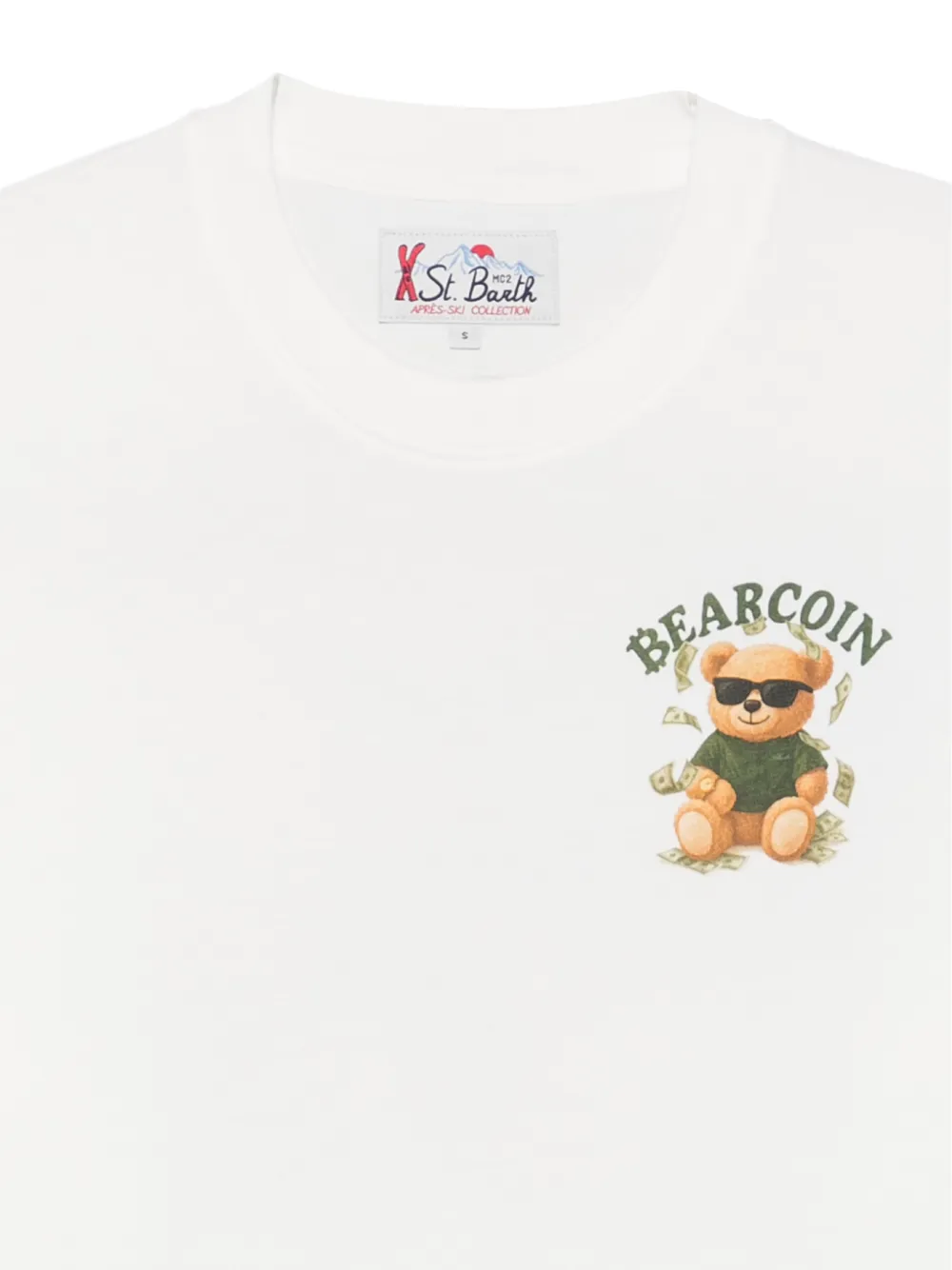 MC2 Saint Barth Delmar grafische prints T-shirt Wit