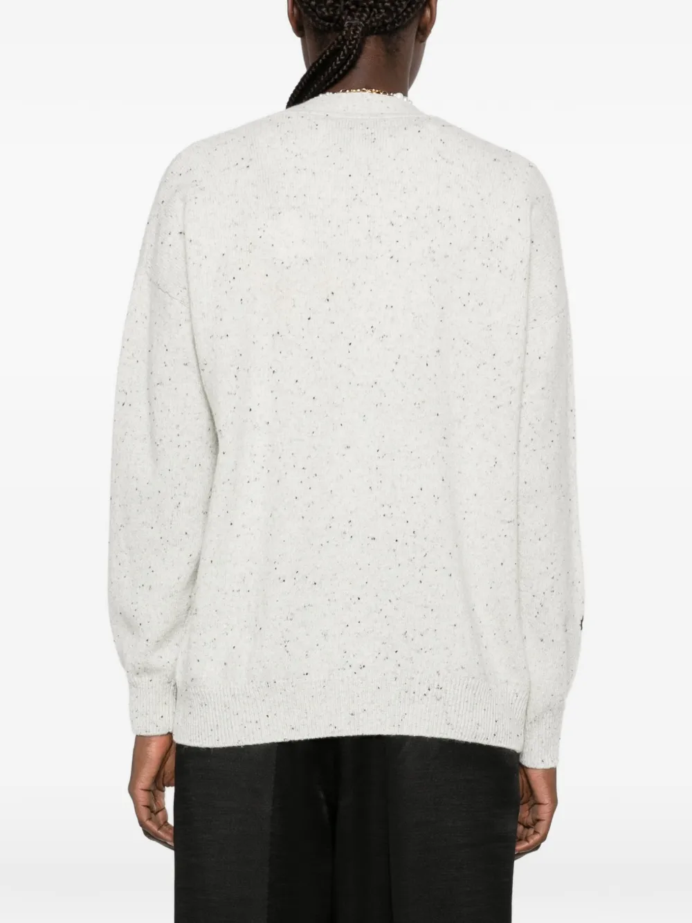 MC2 Saint Barth x Peanuts intarsia-knit cardigan Grijs