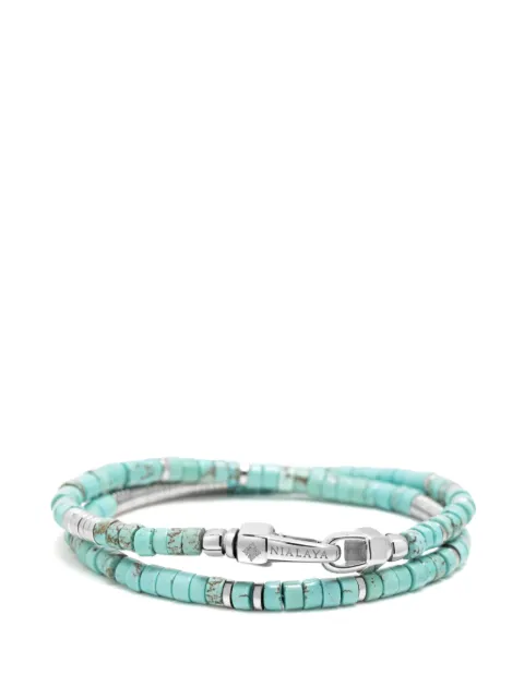 Nialaya Jewelry turquoise wrap bracelets