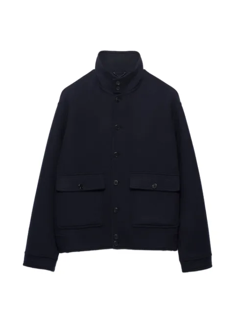 Prada cashmere blouson jacket