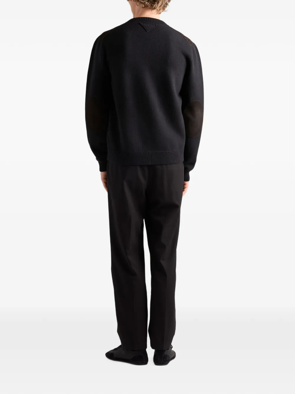 Prada cotton pants Zwart