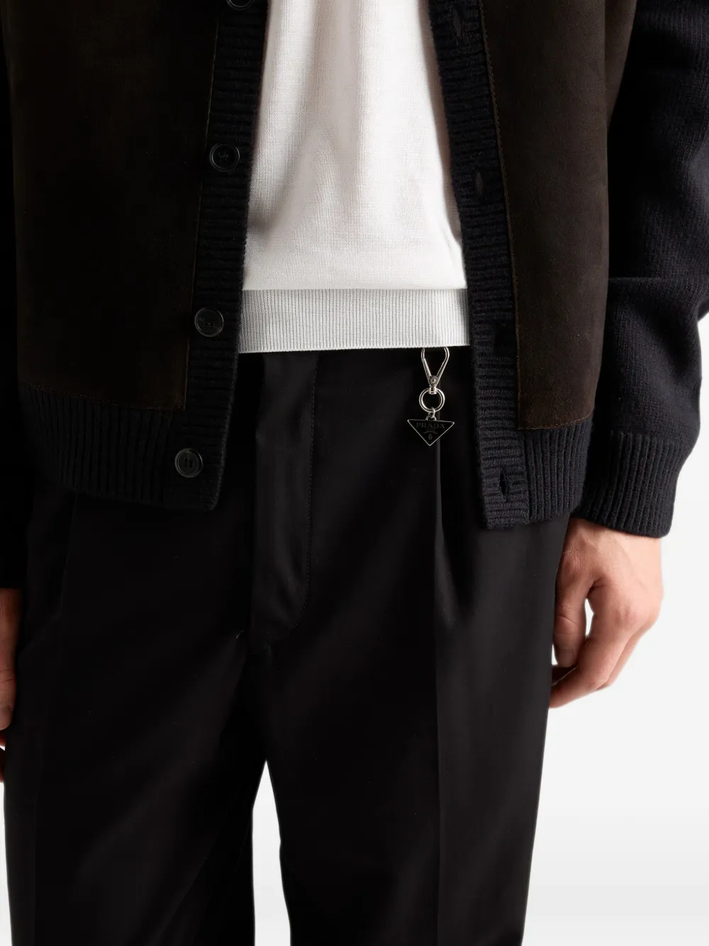 Prada cotton pants Zwart