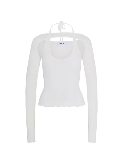 SRVC Studio Harness cut-out top