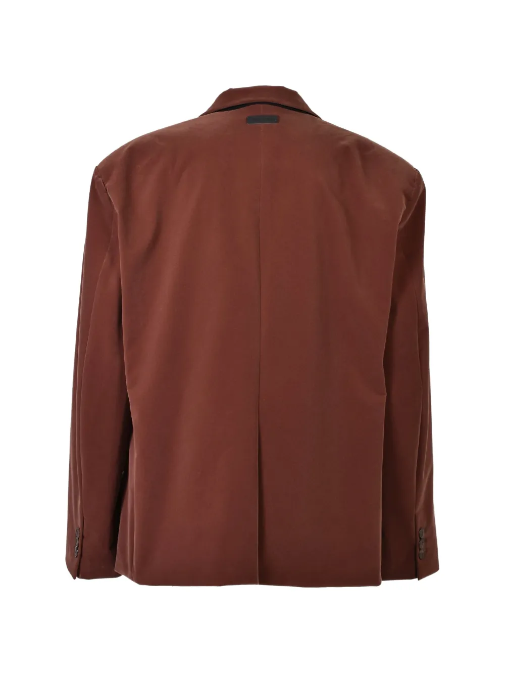 BREATH velvet oversized blazer Bruin