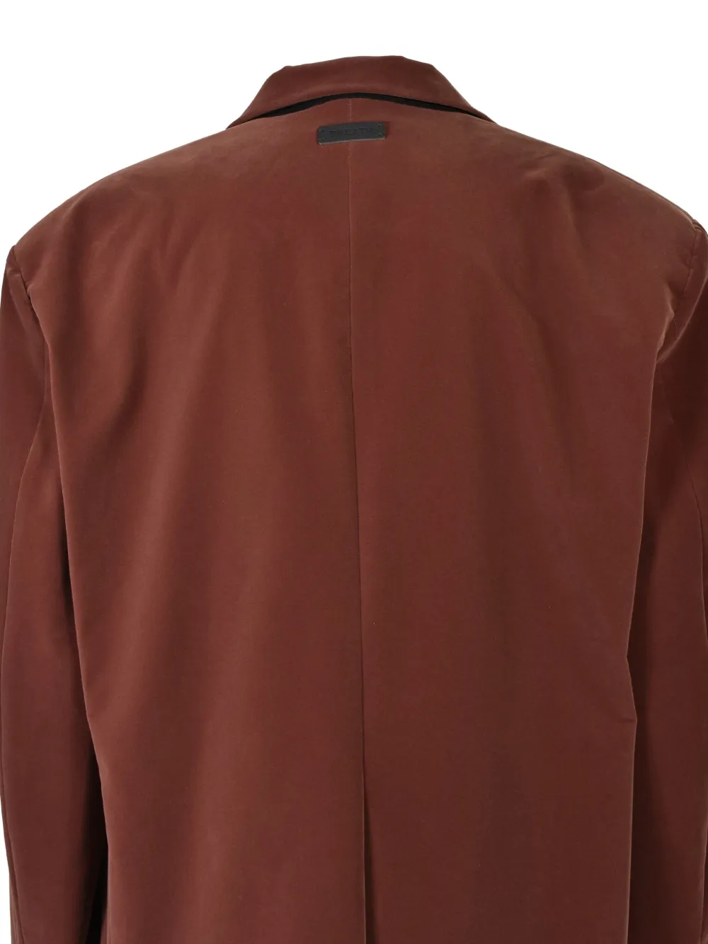BREATH velvet oversized blazer Bruin