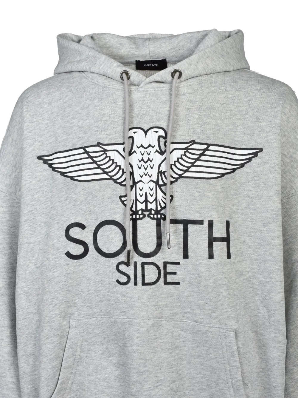 BREATH Eagle hoodie Grijs