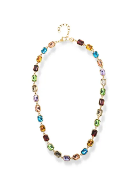 Nialaya Jewelry emerald-cut crystal necklace