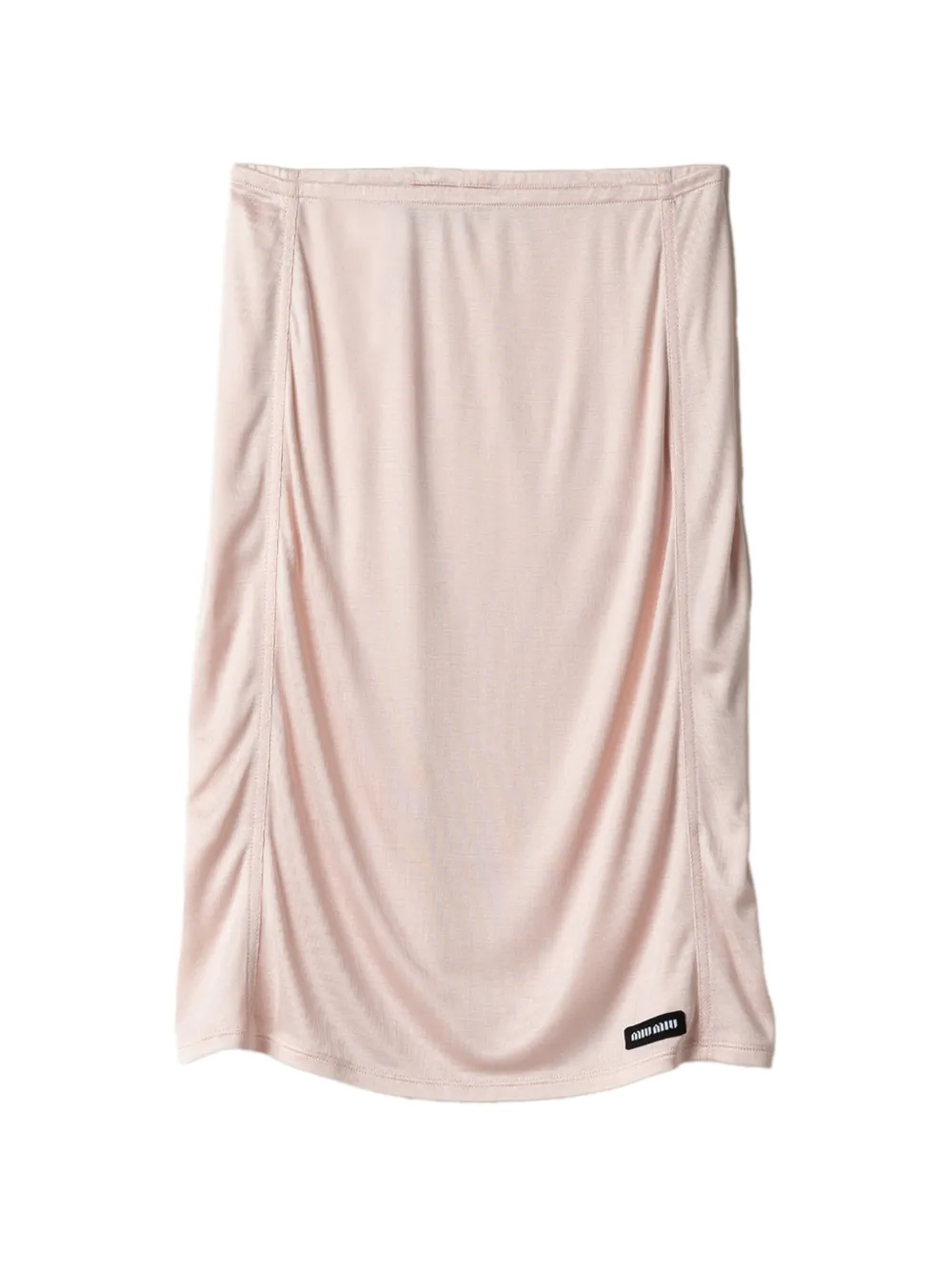 Miu Blouse met logopatch Roze