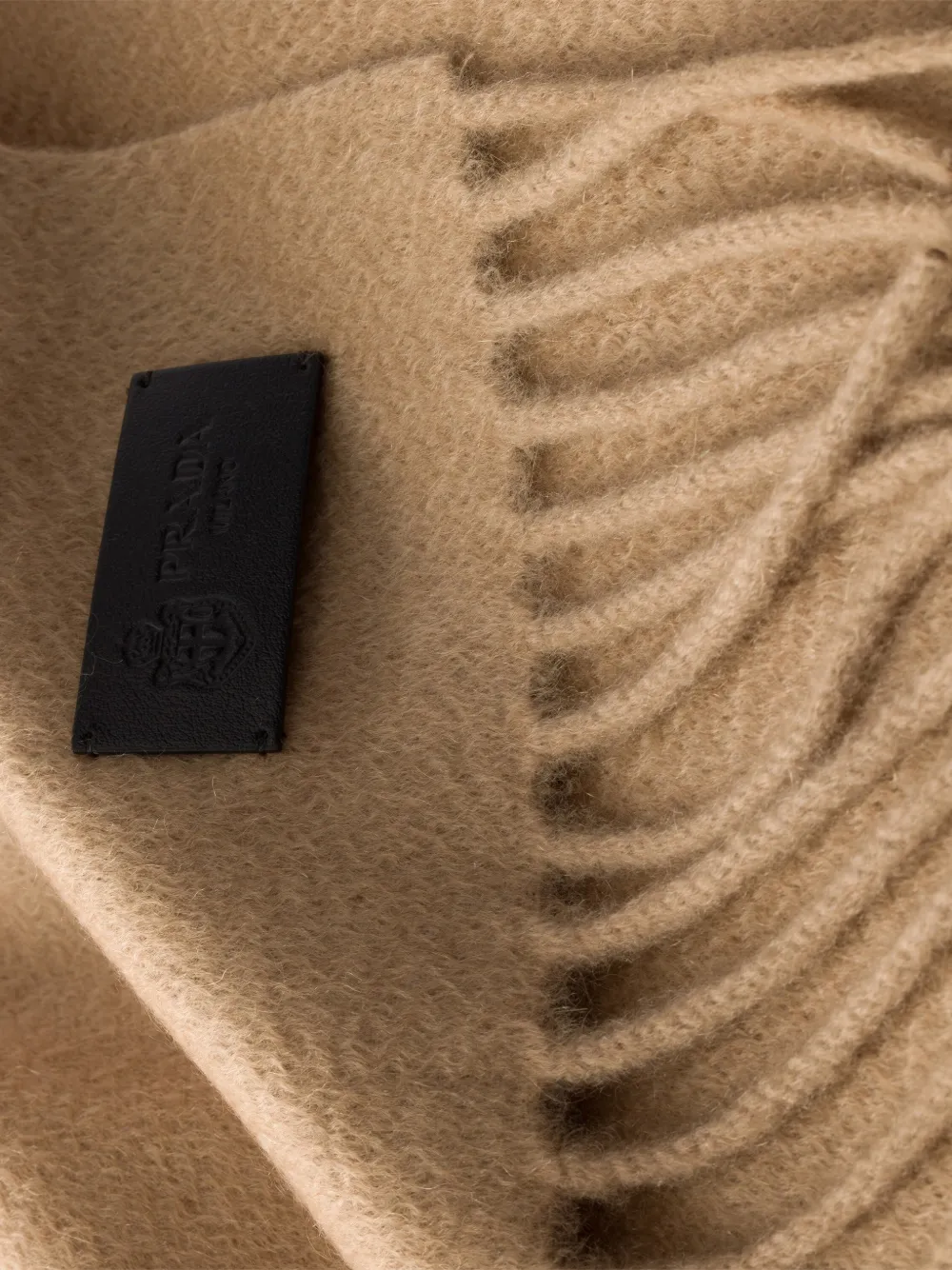 Prada cashmere scarf Beige