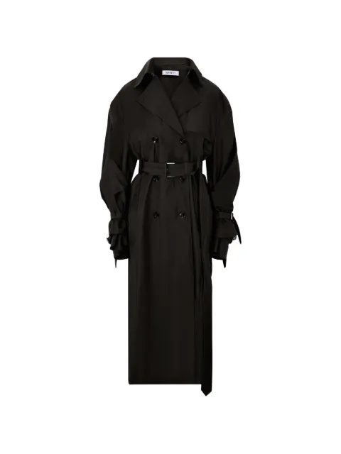 SRVC Studio Sentinal cape-back trench coat