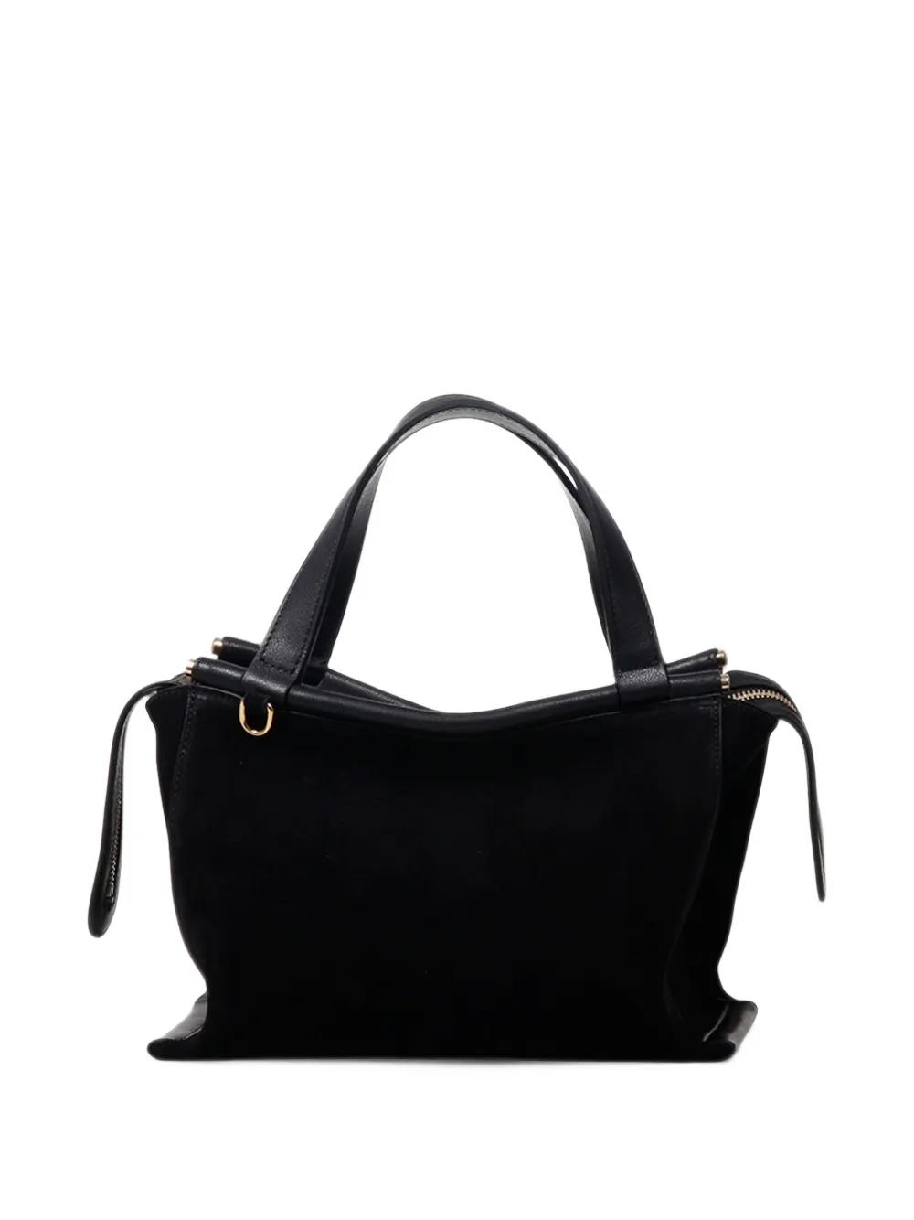 Wandler suede tote bag Zwart
