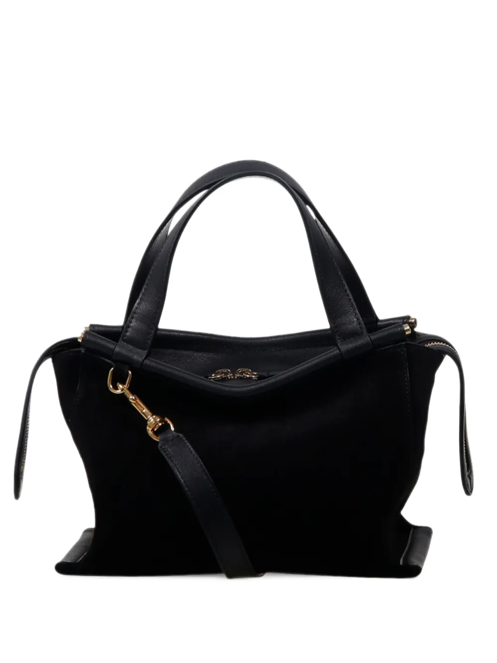 Wandler suede tote bag - Black