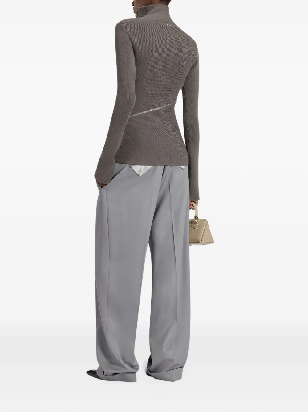 The Attico grey sweater Grijs