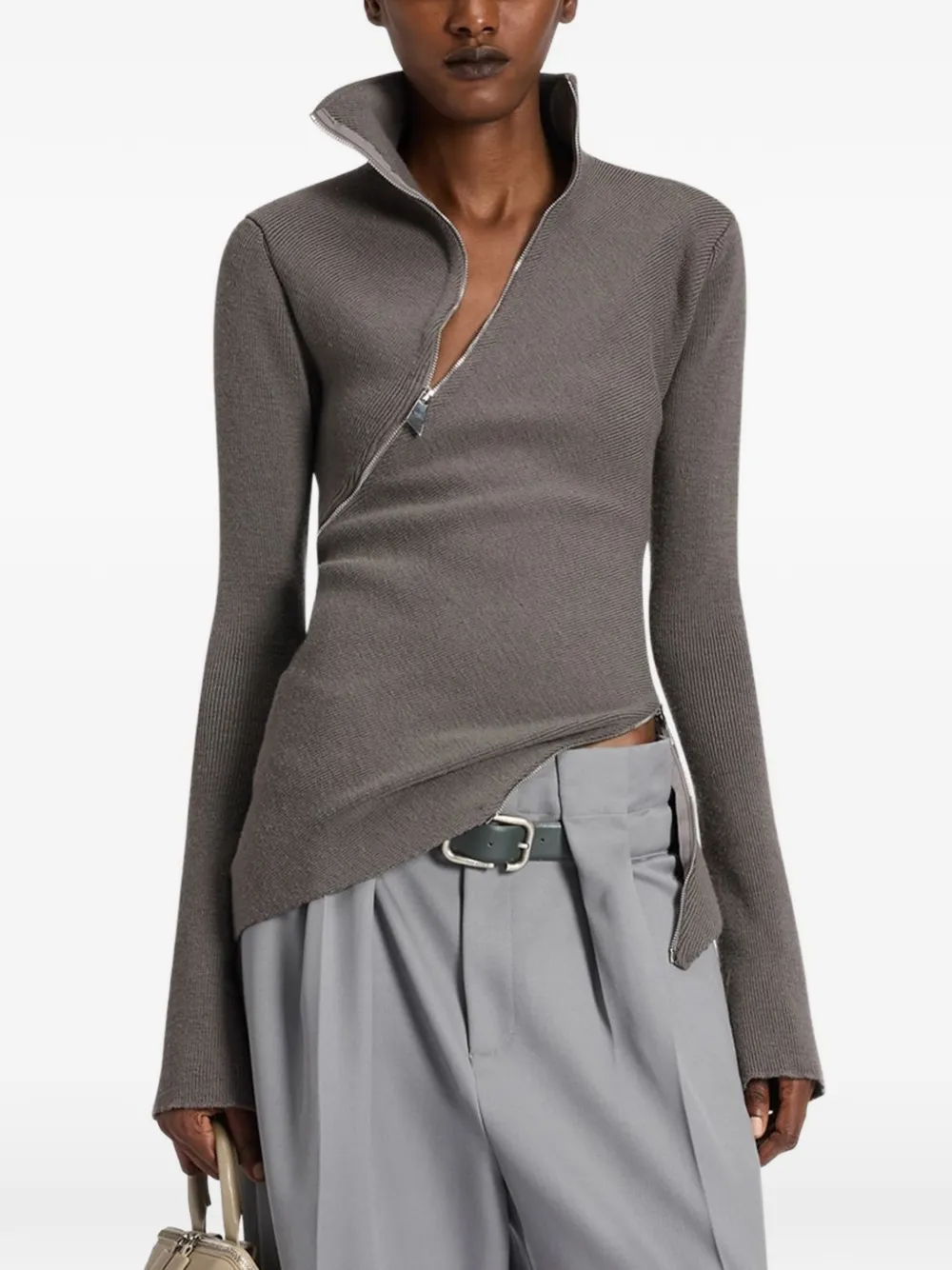 The Attico grey sweater Grijs