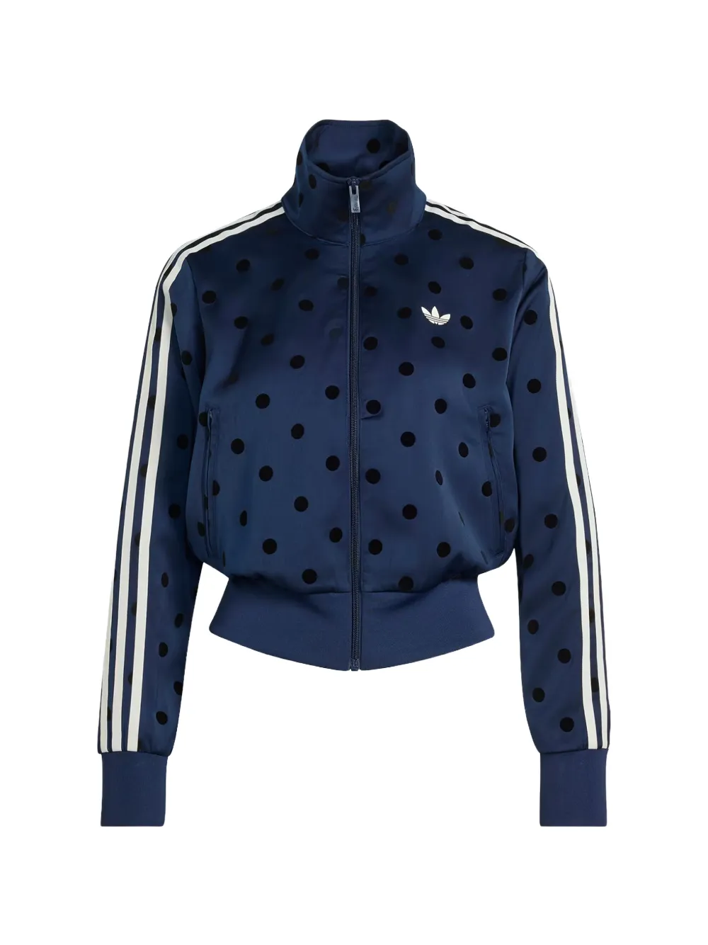 adidas polka-dot sweatshirt - Blau