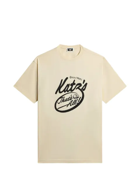 KITH Katz's Delicatessen logo-print T-shirt