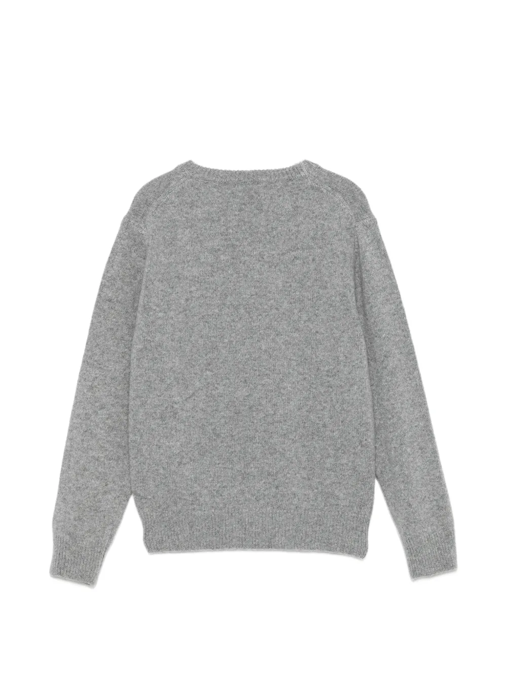 MC2 Saint Barth Kids Douglas car-intarsia sweater Grijs
