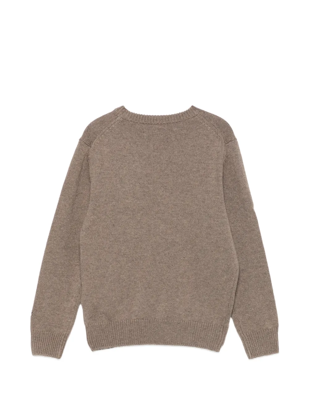 MC2 Saint Barth Kids x Peanuts Douglas Snoopy-intarsia sweater Bruin