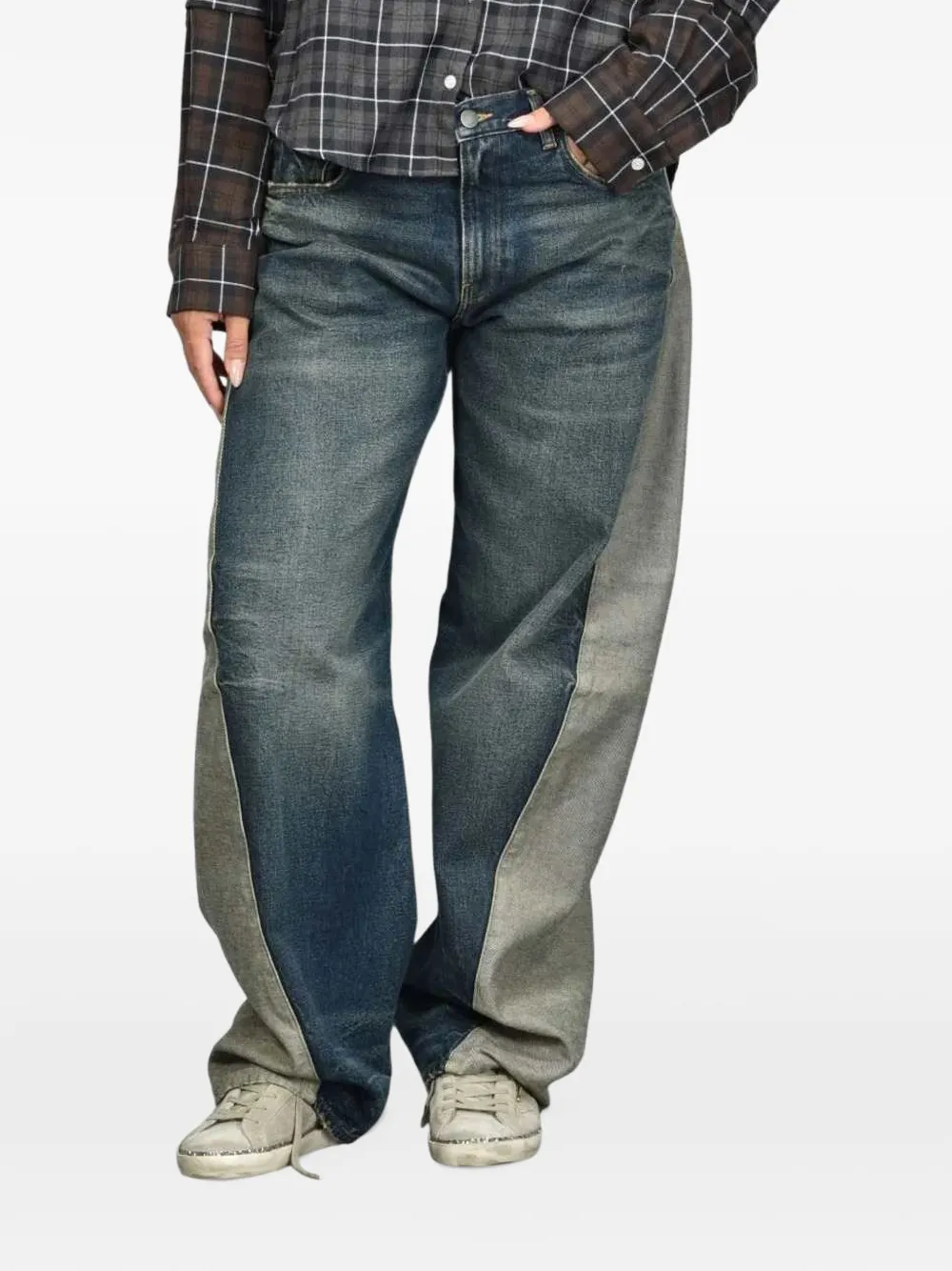 Haikure Clyde Double jeans Blauw