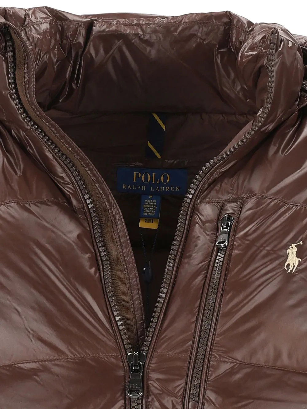 Polo Ralph Lauren quilted hooded jacket Bruin
