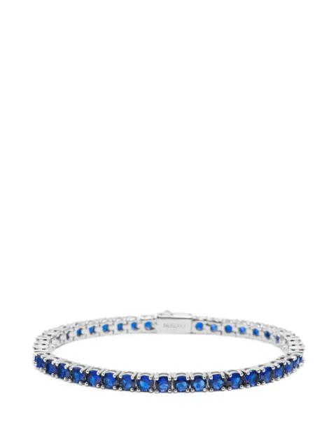 Nialaya Jewelry crystal-embellished tennis bracelet