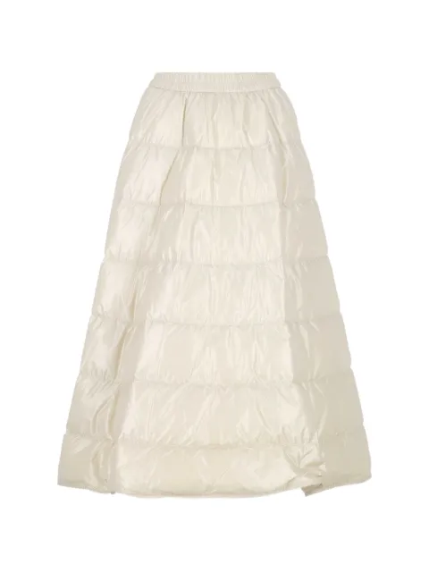 Moncler A-Line down midi skirt