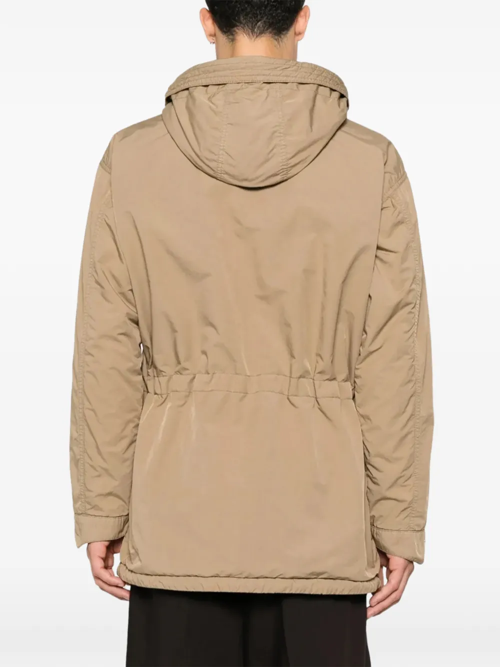 ASPESI zip-up parka Beige