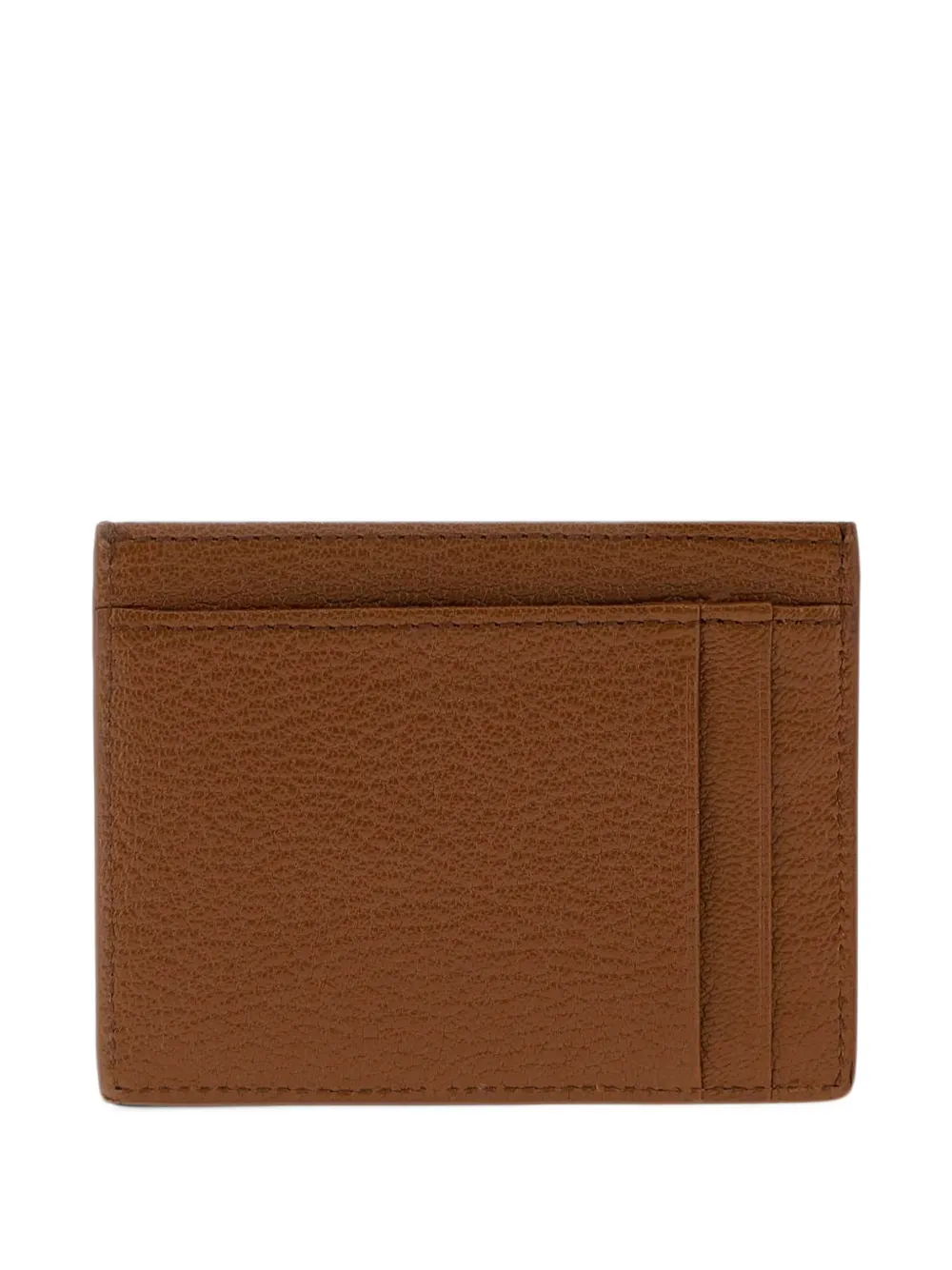 Miu leather card holder Bruin