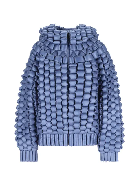 RAXXY quilted hooded jacket