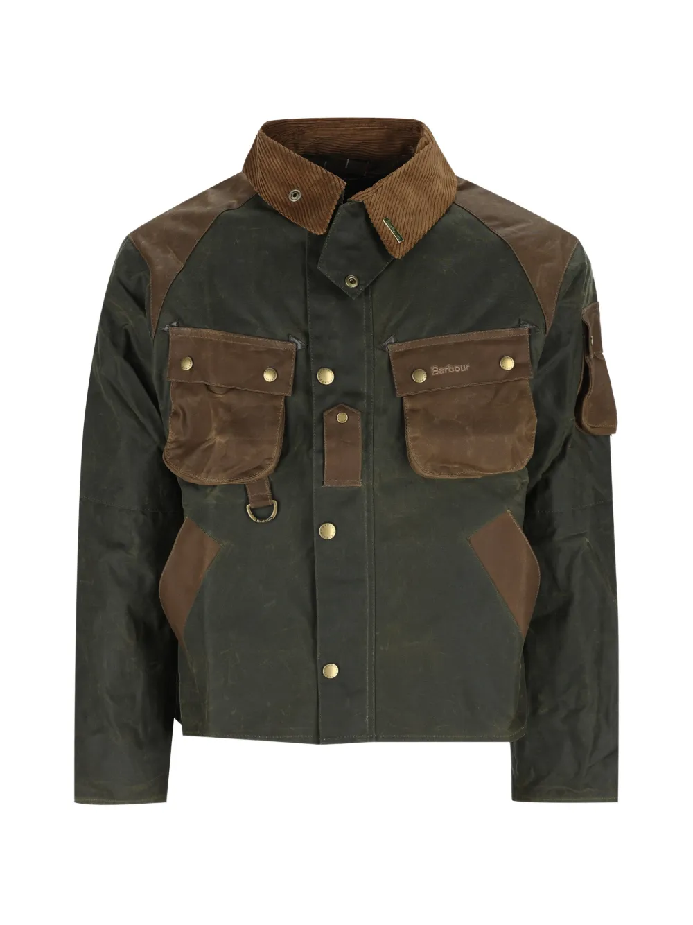 Barbour Speyford waxed cotton jacket - Verde
