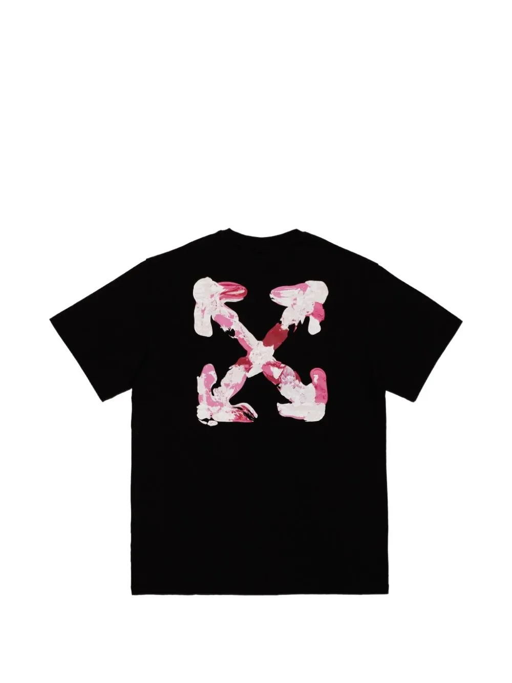 Off-White Kids Arrows-print T-shirt Zwart