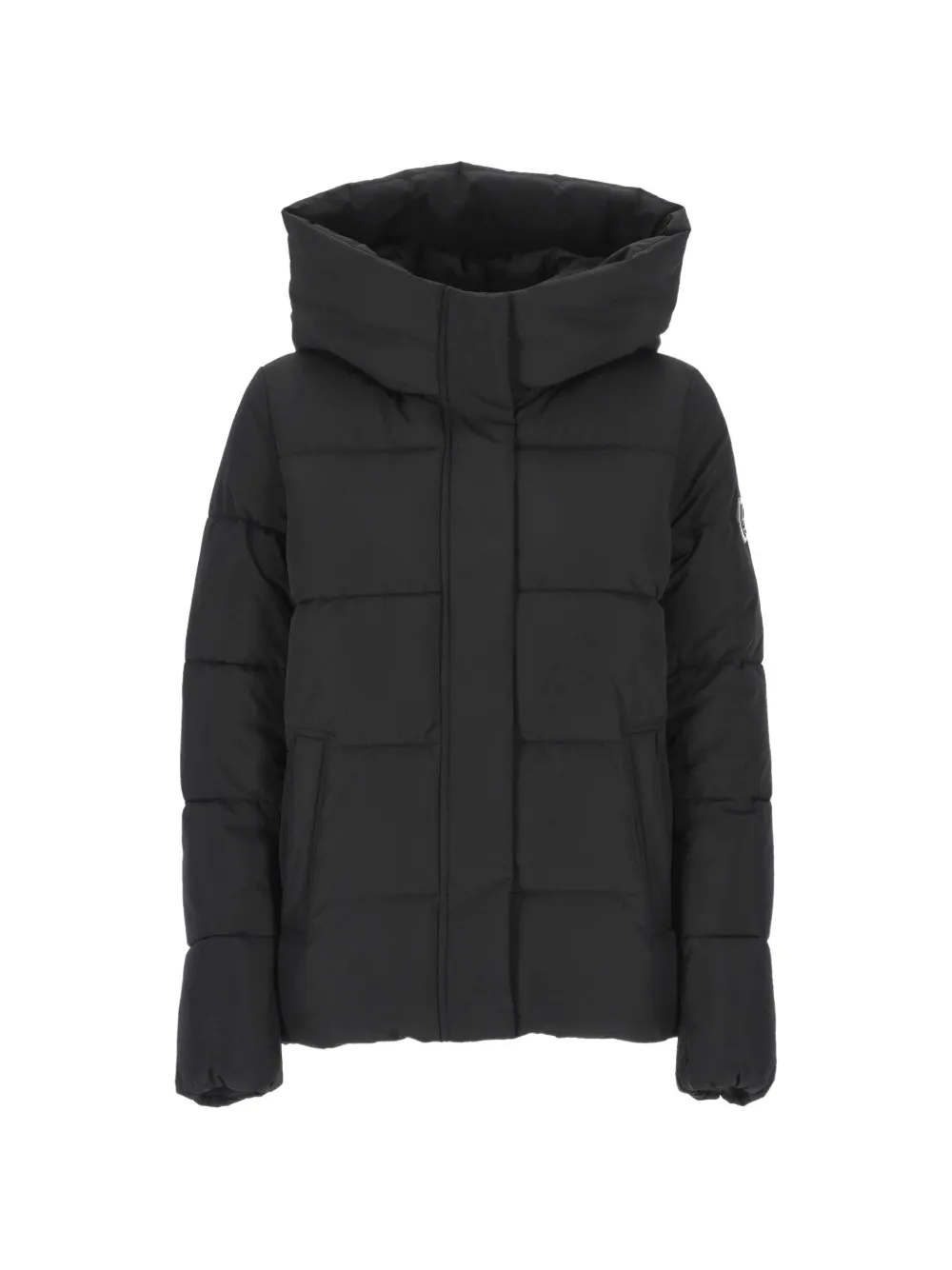 Save The Duck Kids padded hooded jacket Zwart
