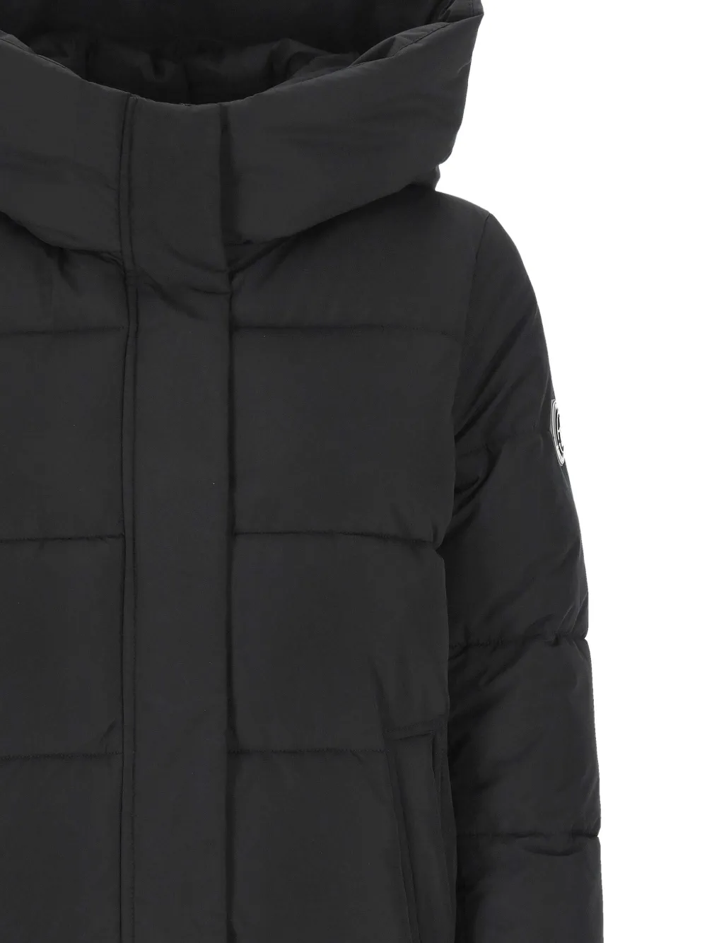 Save The Duck Kids padded hooded jacket Zwart