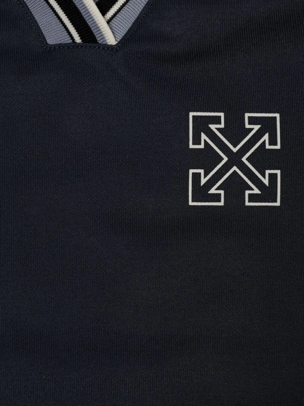 Off-White Kids Arrow logo-print T-shirt Blauw