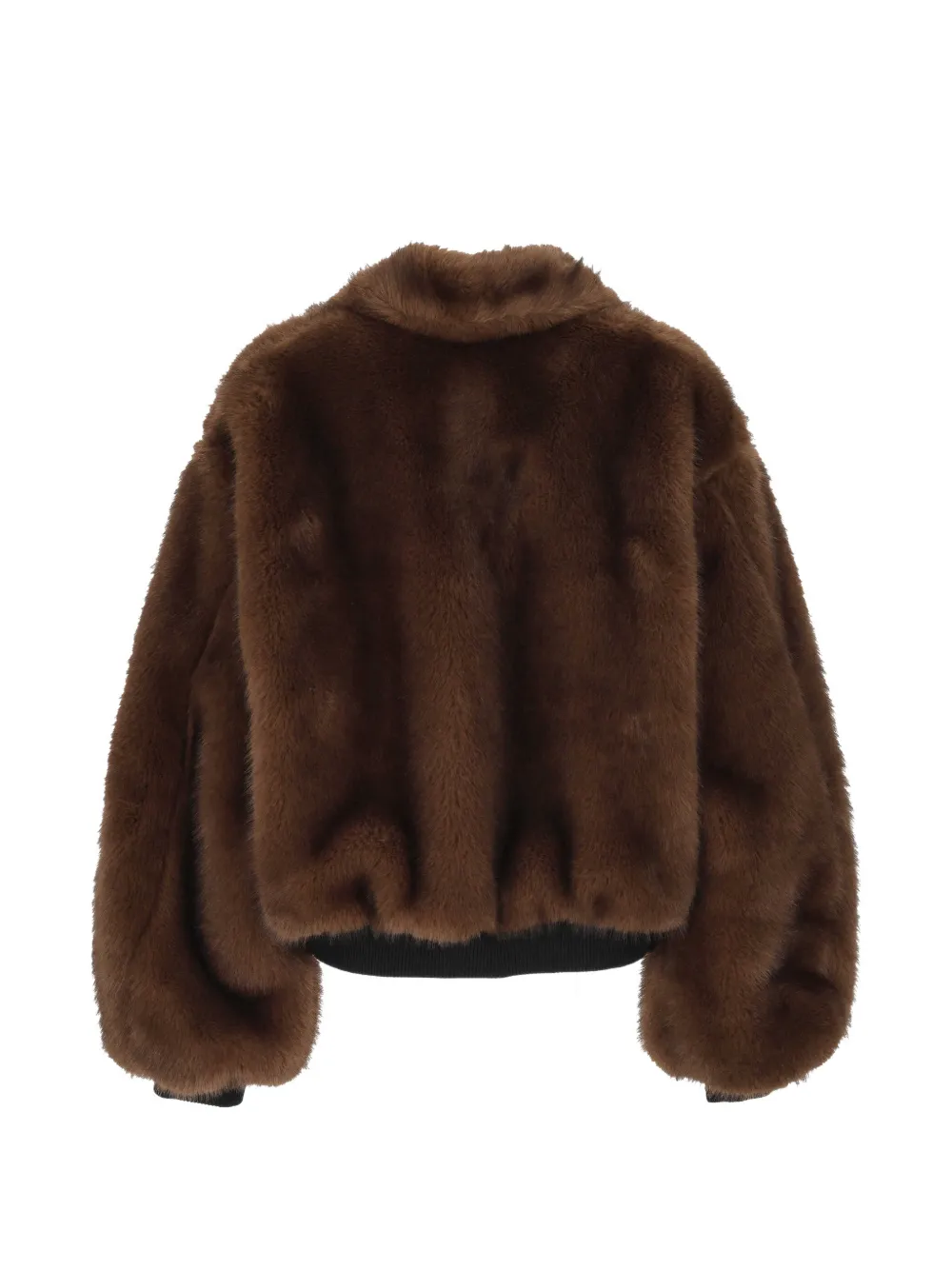 Coperni faux-fur pocket-detail jacket Bruin