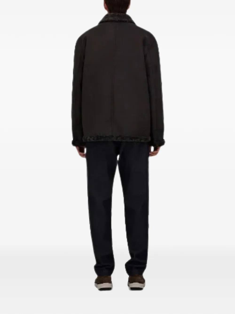 Herno button-up jacket Grijs