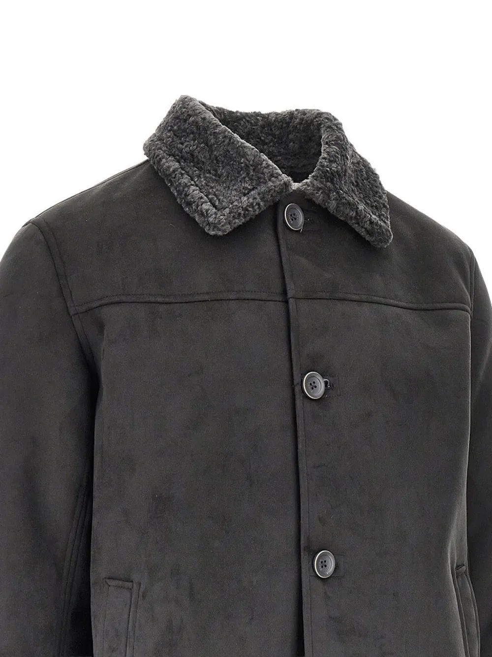 Herno button-up jacket Grijs