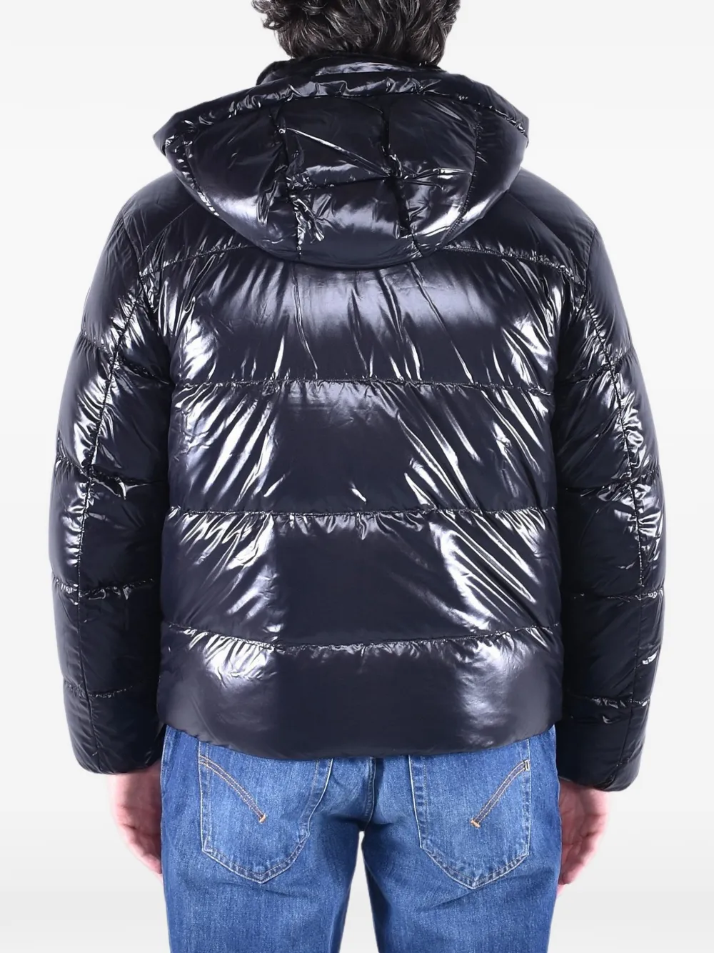Moose Knuckles reversible padded jacket Zwart