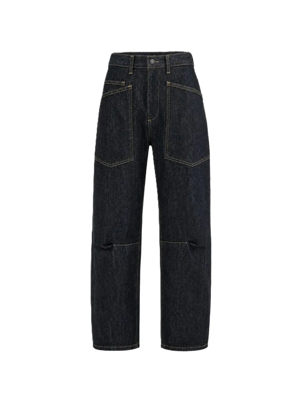 Nili Lotan Giapponee curved-leg jeans - Schwarz