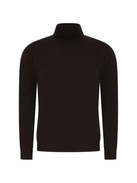 Customer Lovers roll-neck fine-knit sweater
