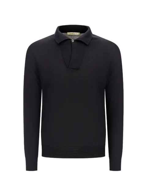 LORENZONI long-sleeved polo shirt