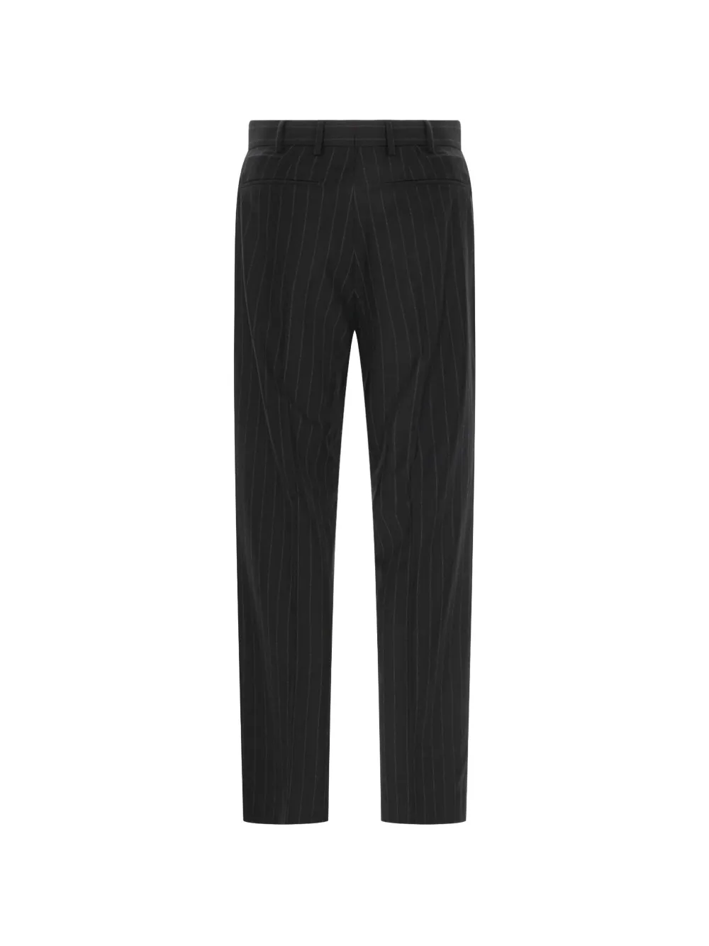 PT Torino pinstripe pleated trousers Zwart