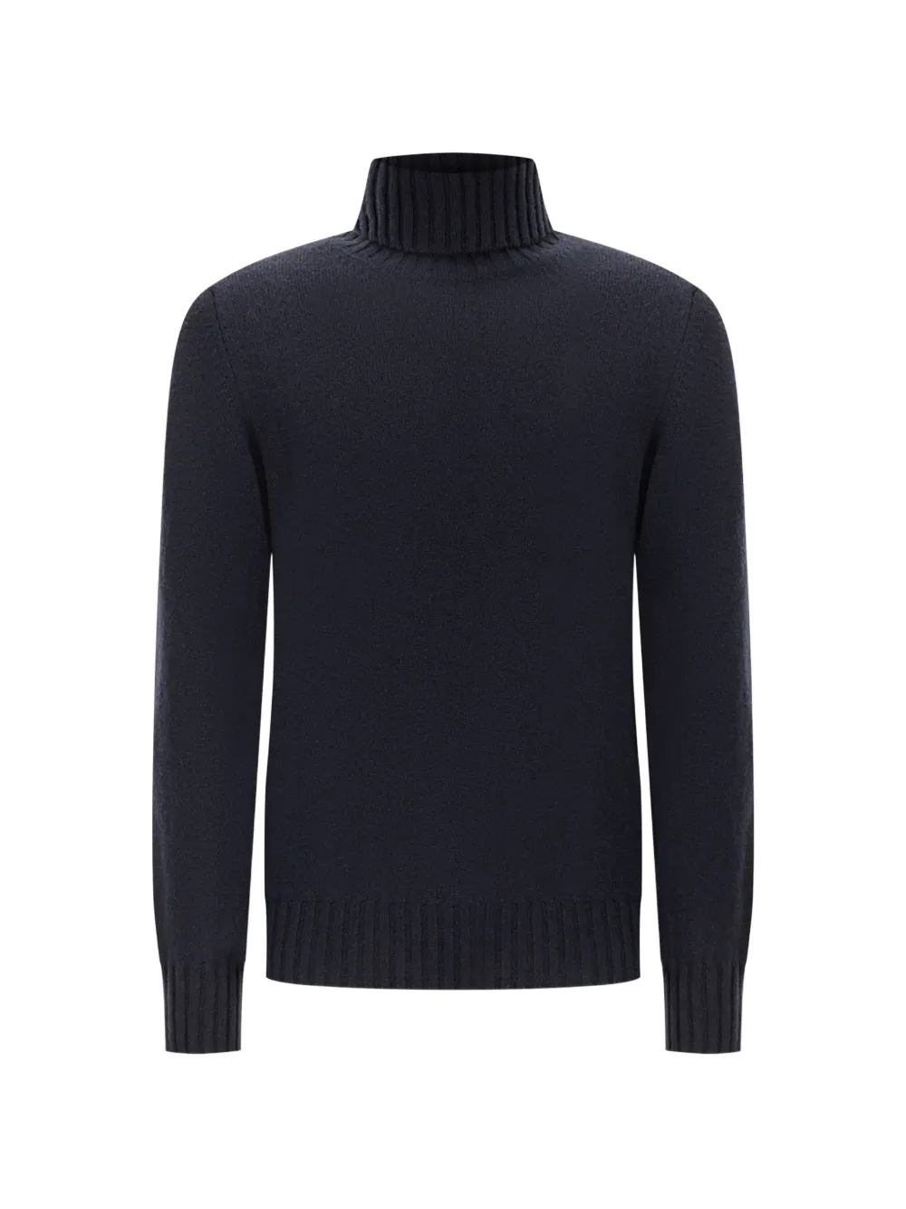 Piacenza Cashmere ribbed-knit roll-neck sweater - Blau