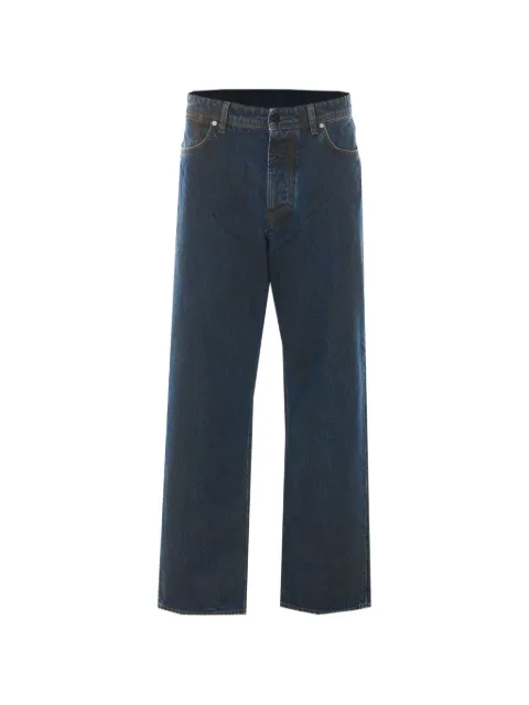 Stone Island J100006 laser-pigment indigo-denim jeans