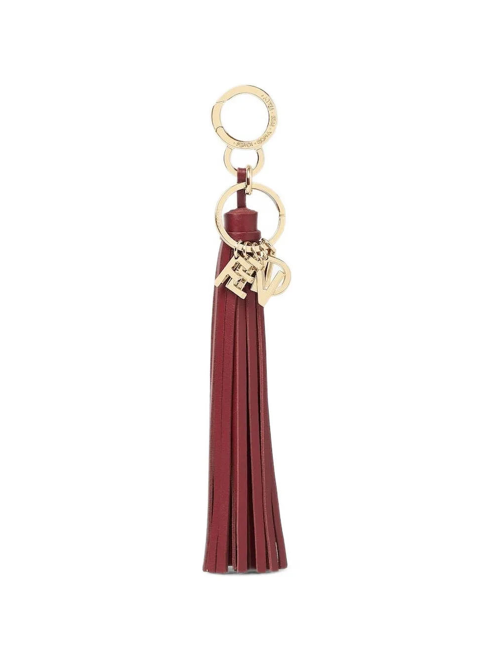 FENDI Fendi letters charm - Rosso