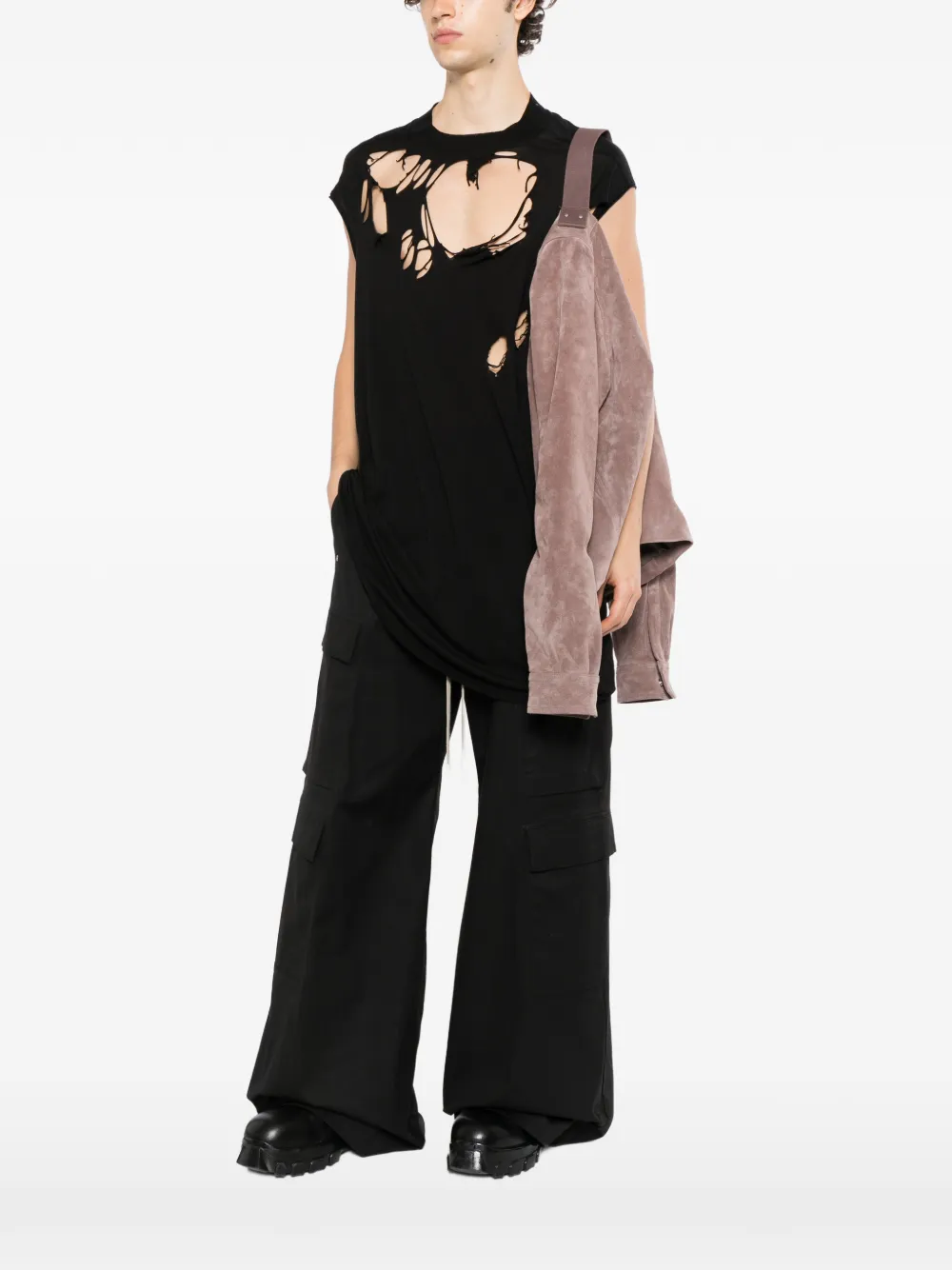 Rick Owens Alice jacket Paars