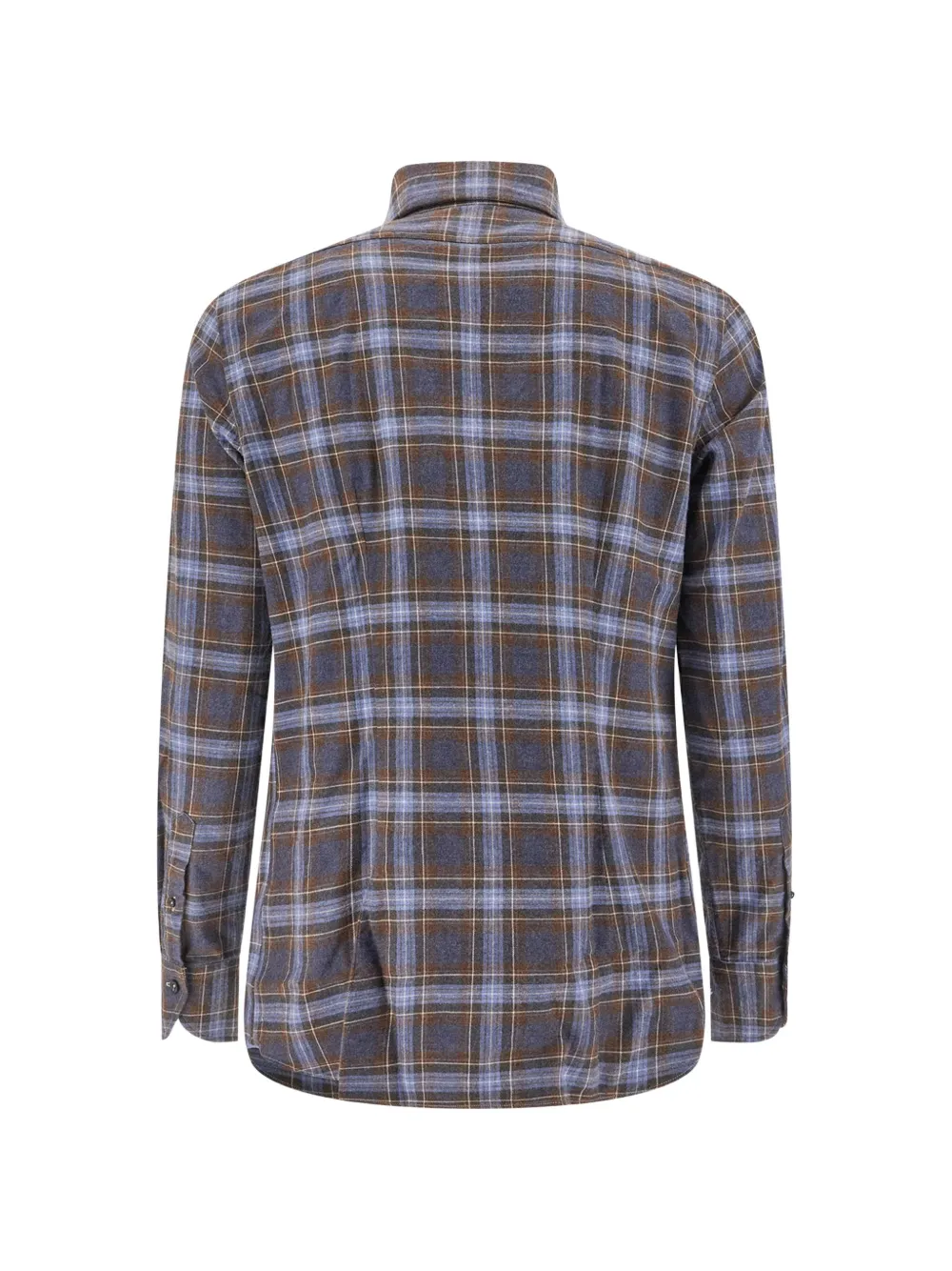 Xacus checked shirt Blauw