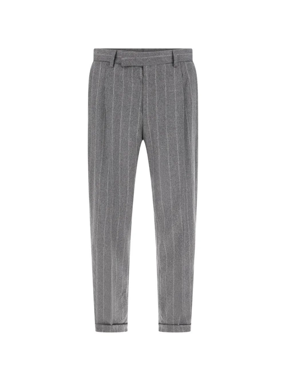 PT Torino pinstripe-pattern pleated trousers Grijs