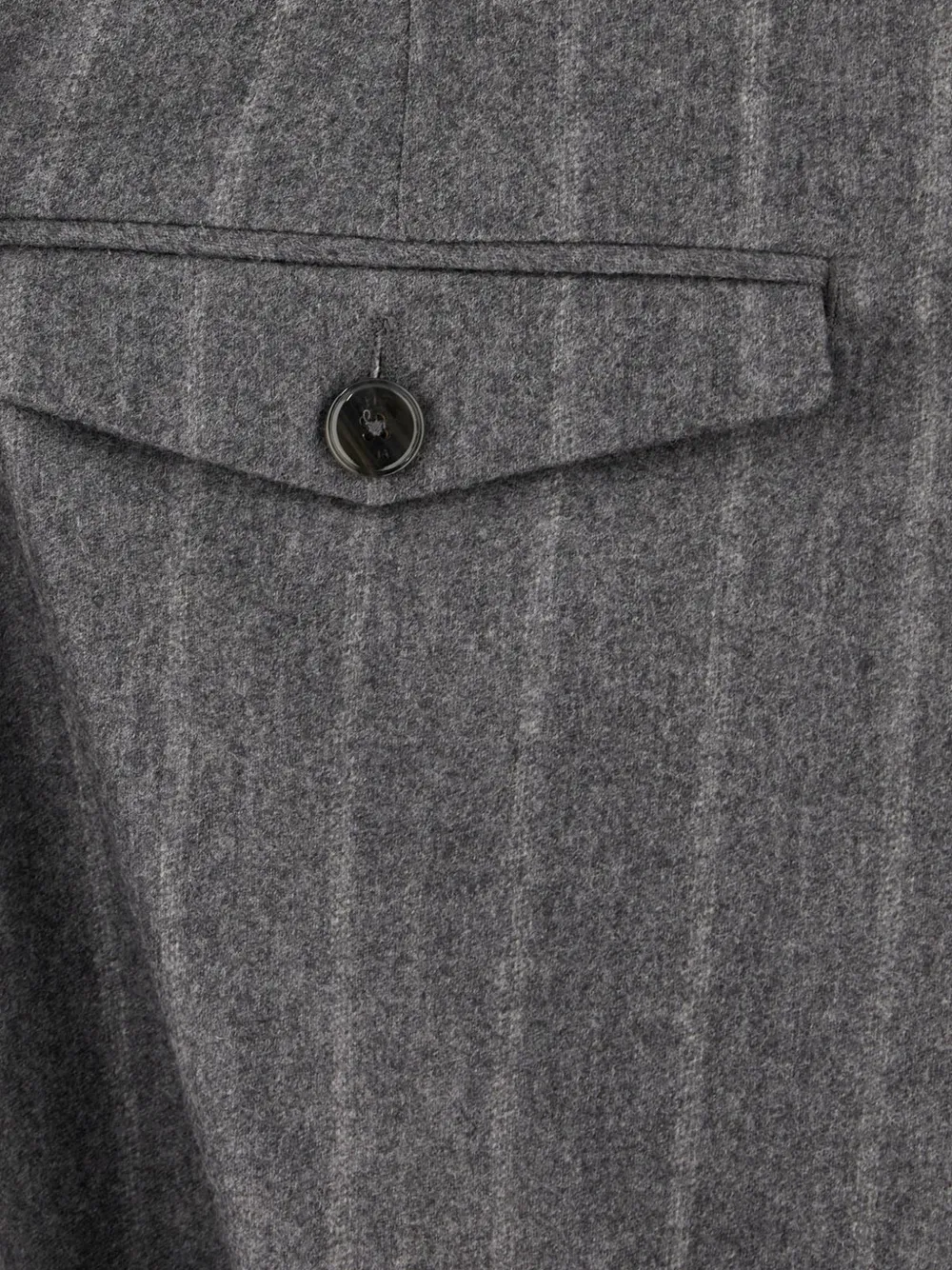 PT Torino pinstripe-pattern pleated trousers Grijs