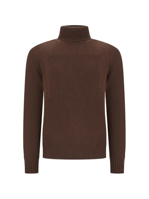 LORENZONI roll-neck knitted sweater